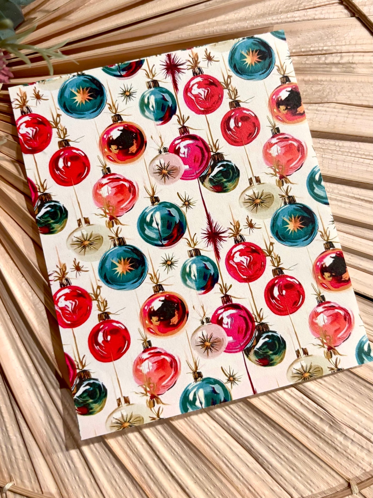 Shiny Bauble Transfer Paper