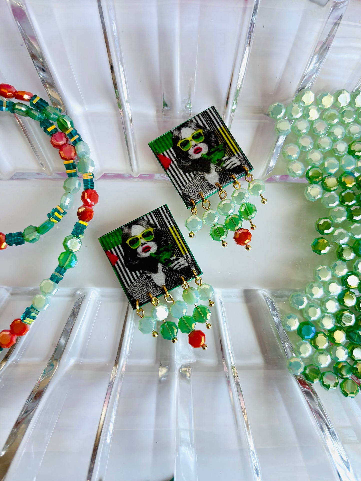 Martini Chic Earring