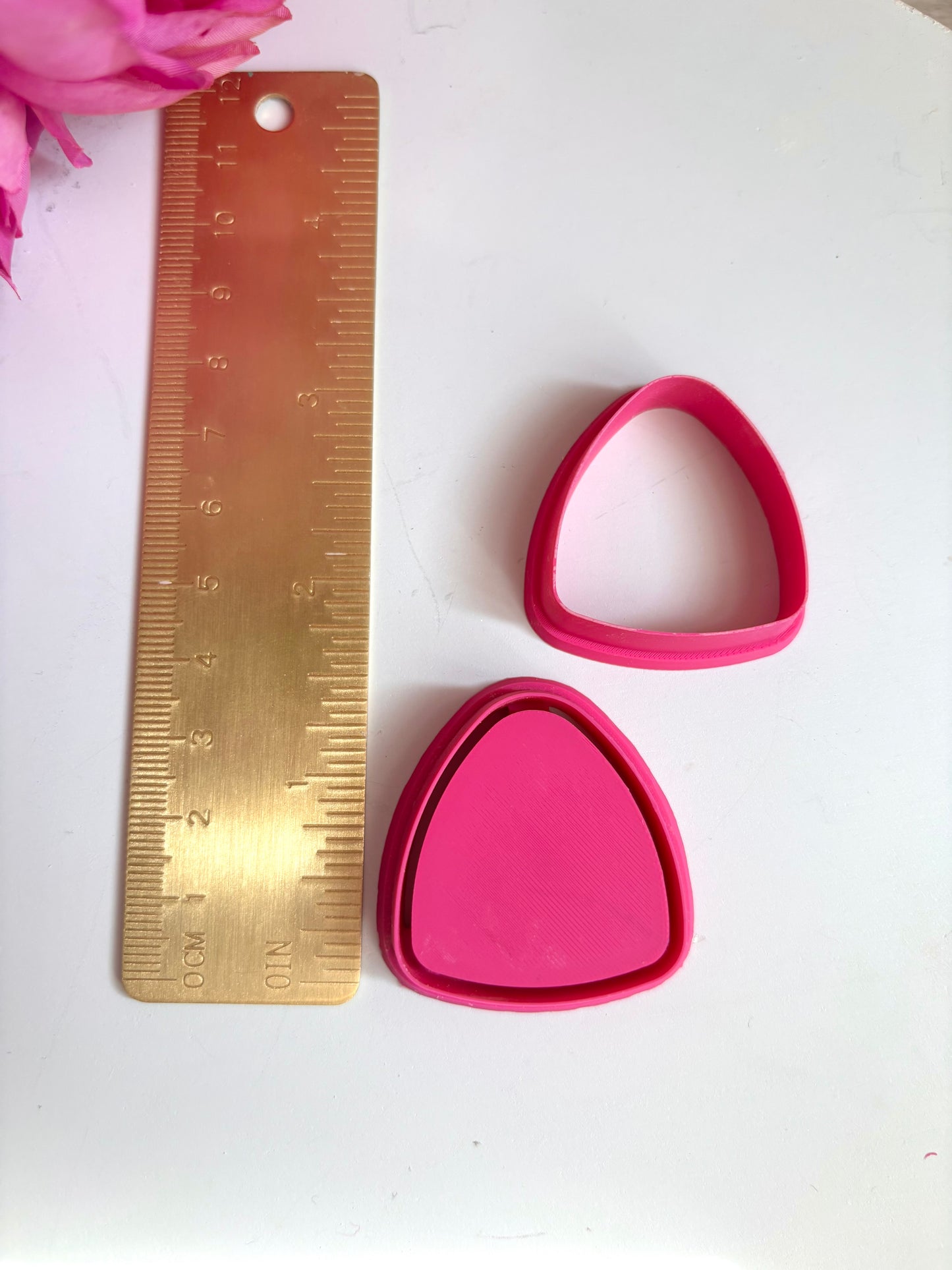 Large Rounded Triangle Bezel Cutter