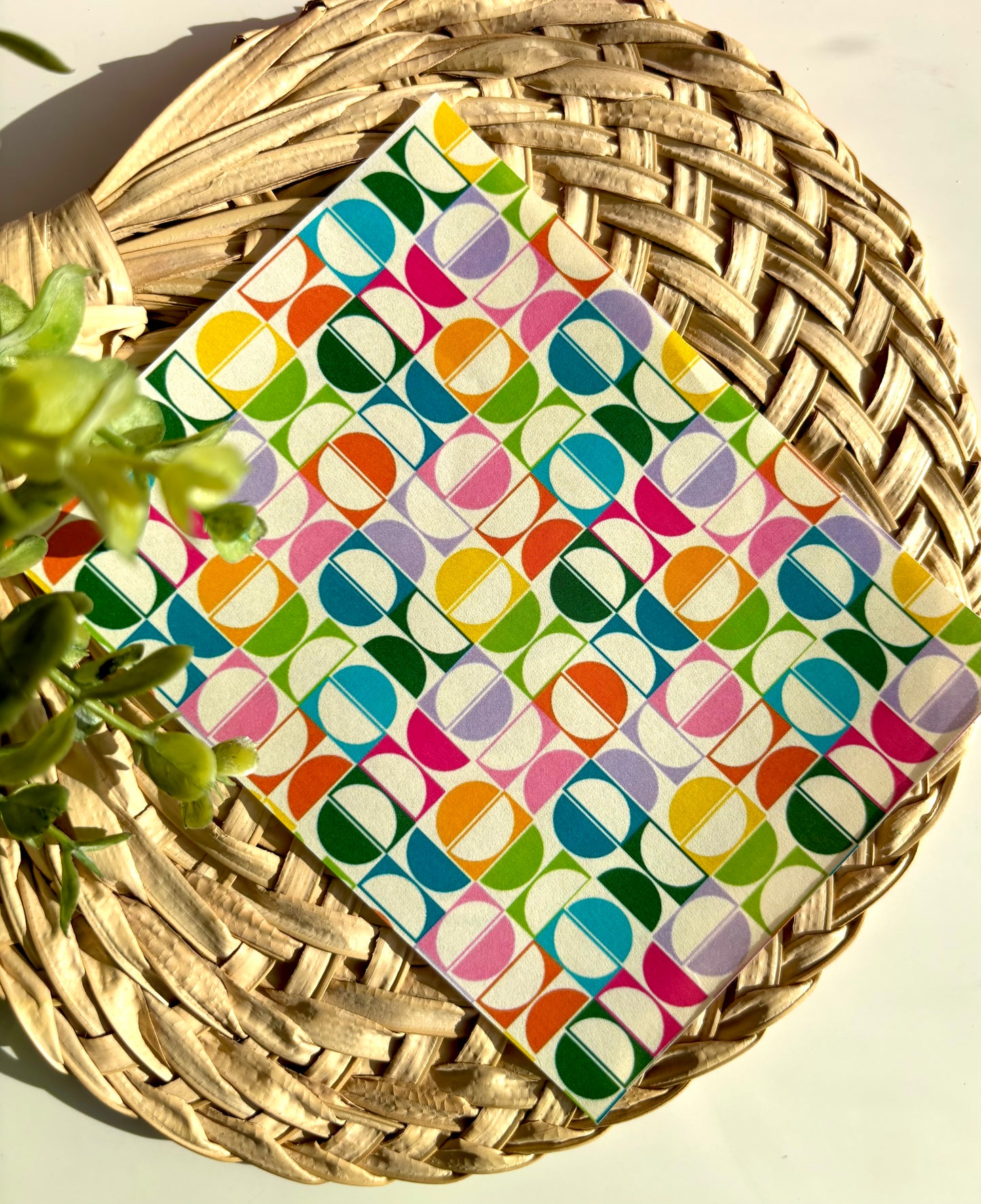 Geometric A Transfer Paper