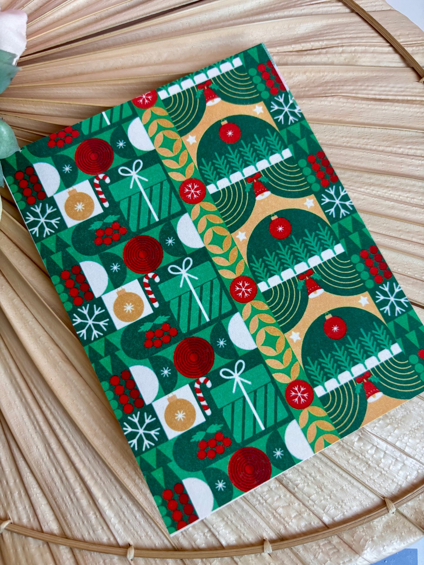 Green MCM Transfer Paper