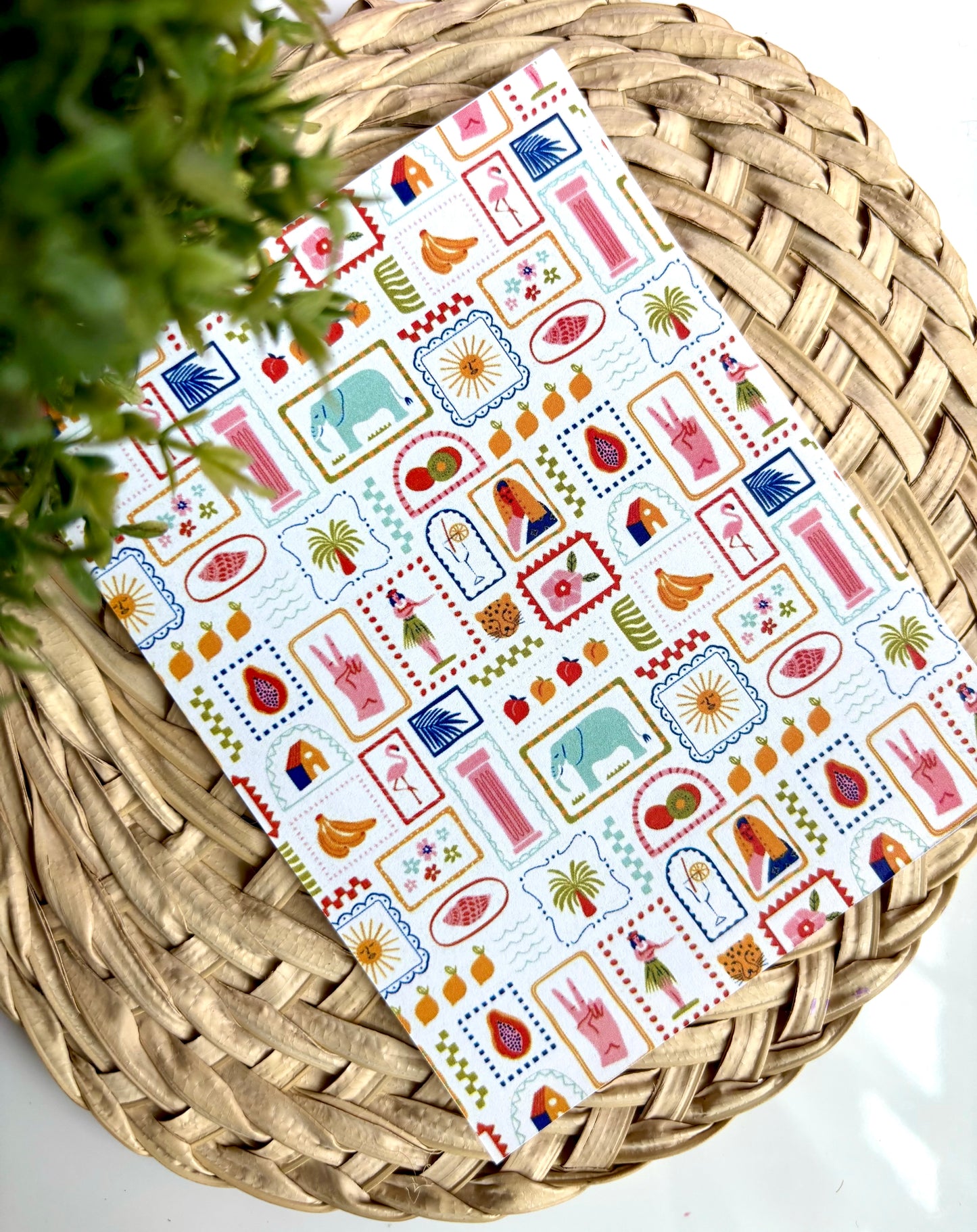 Hula Collage Transfer Paper