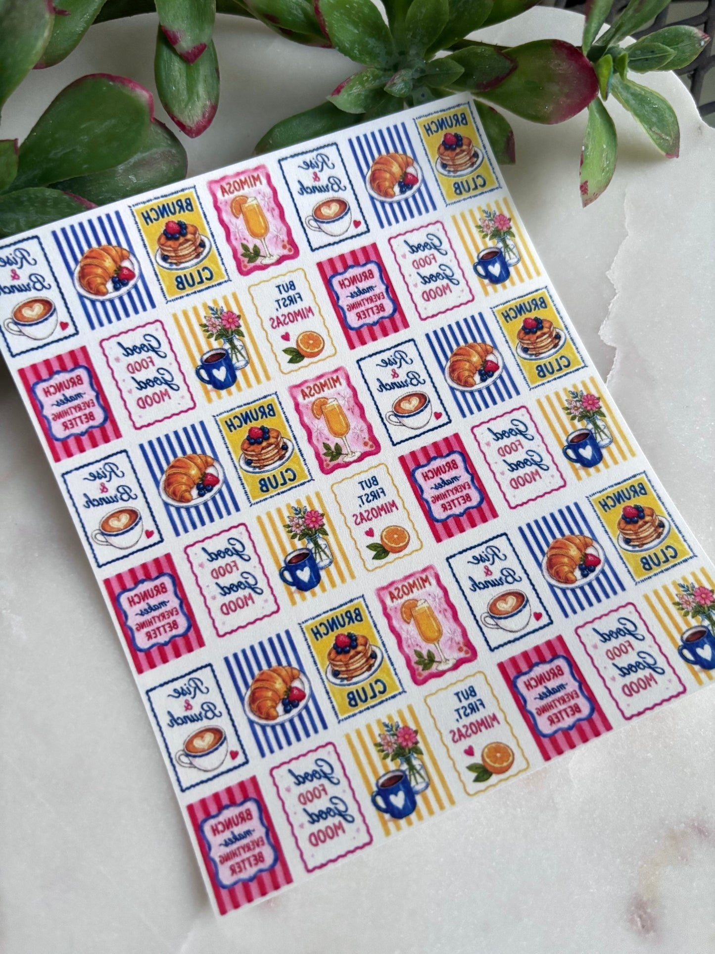 Brunch Tile Transfer Paper