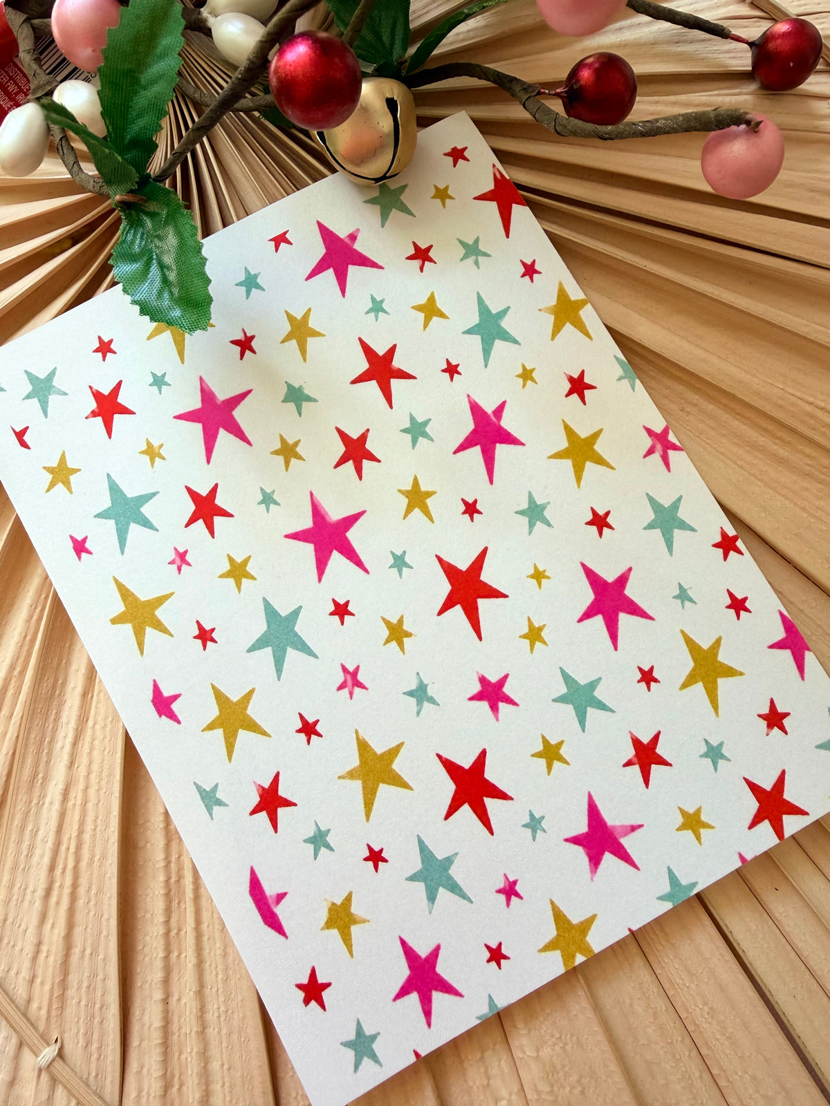 Rustic Star Transfer Paper