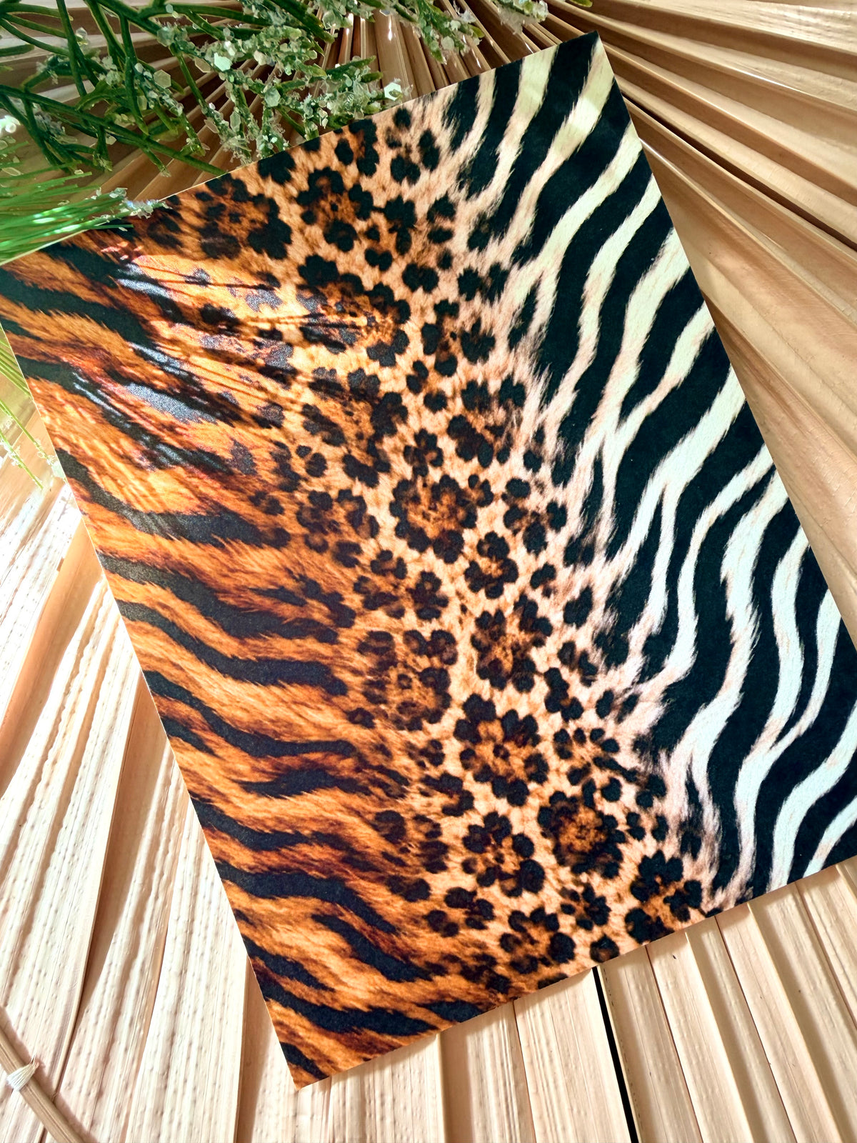 Animal Print Mash Up Transfer Paper