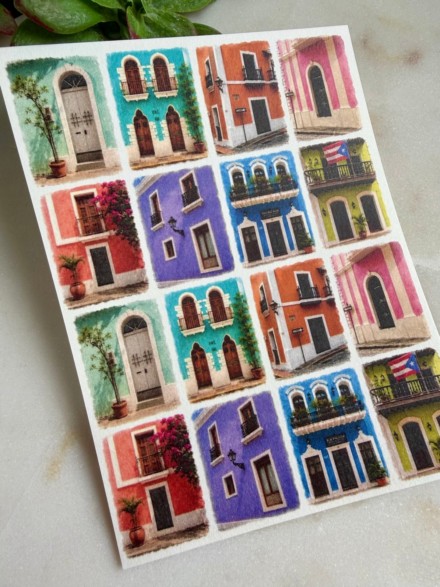 Old San Juan Transfer Paper