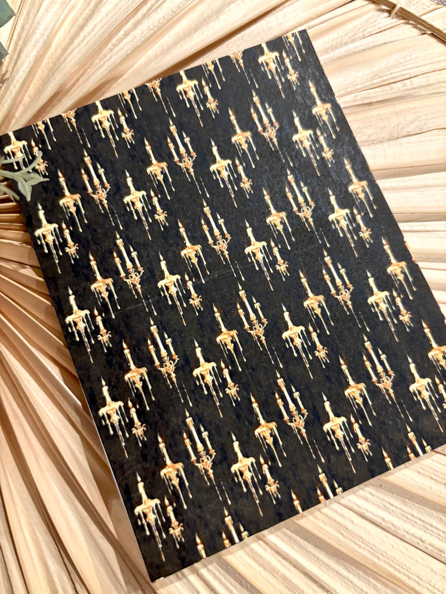 Floating Candelabras Transfer Paper