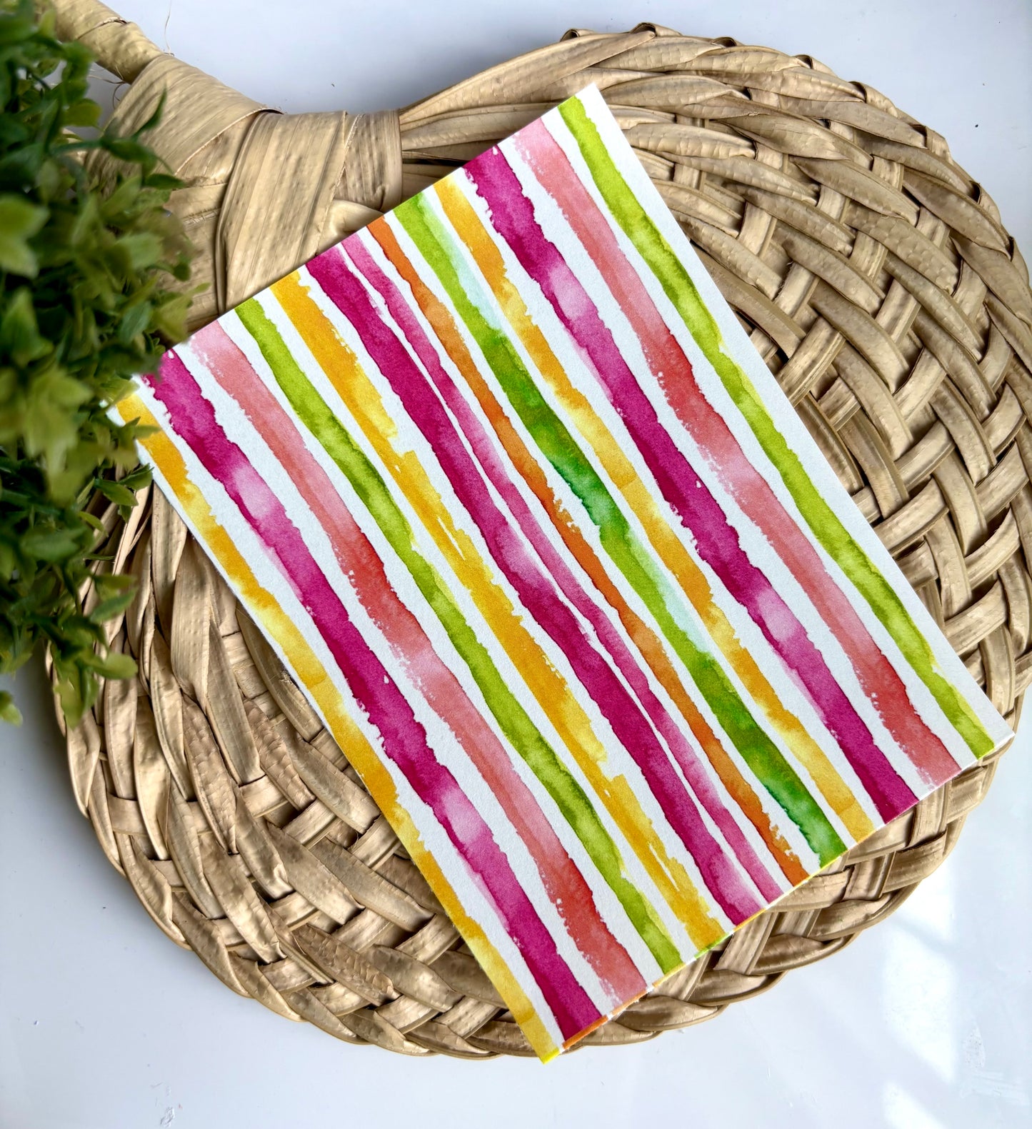 Fruit Punch Watercolor Transfer Paper