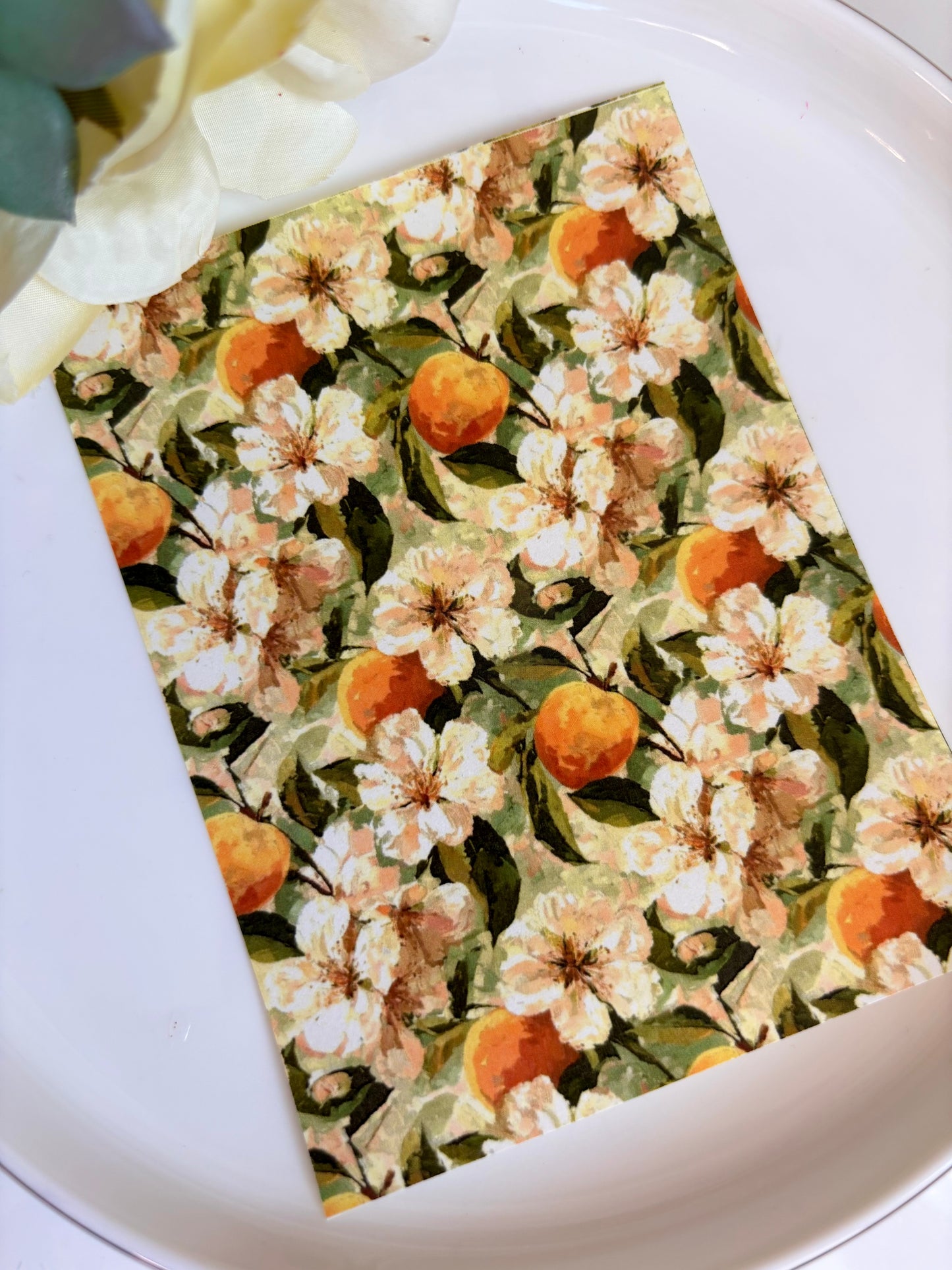 Peach Blossom Oil Painting Transfer Paper