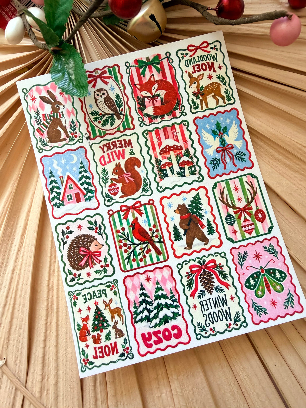 Winter Wood Tile Transfer Paper