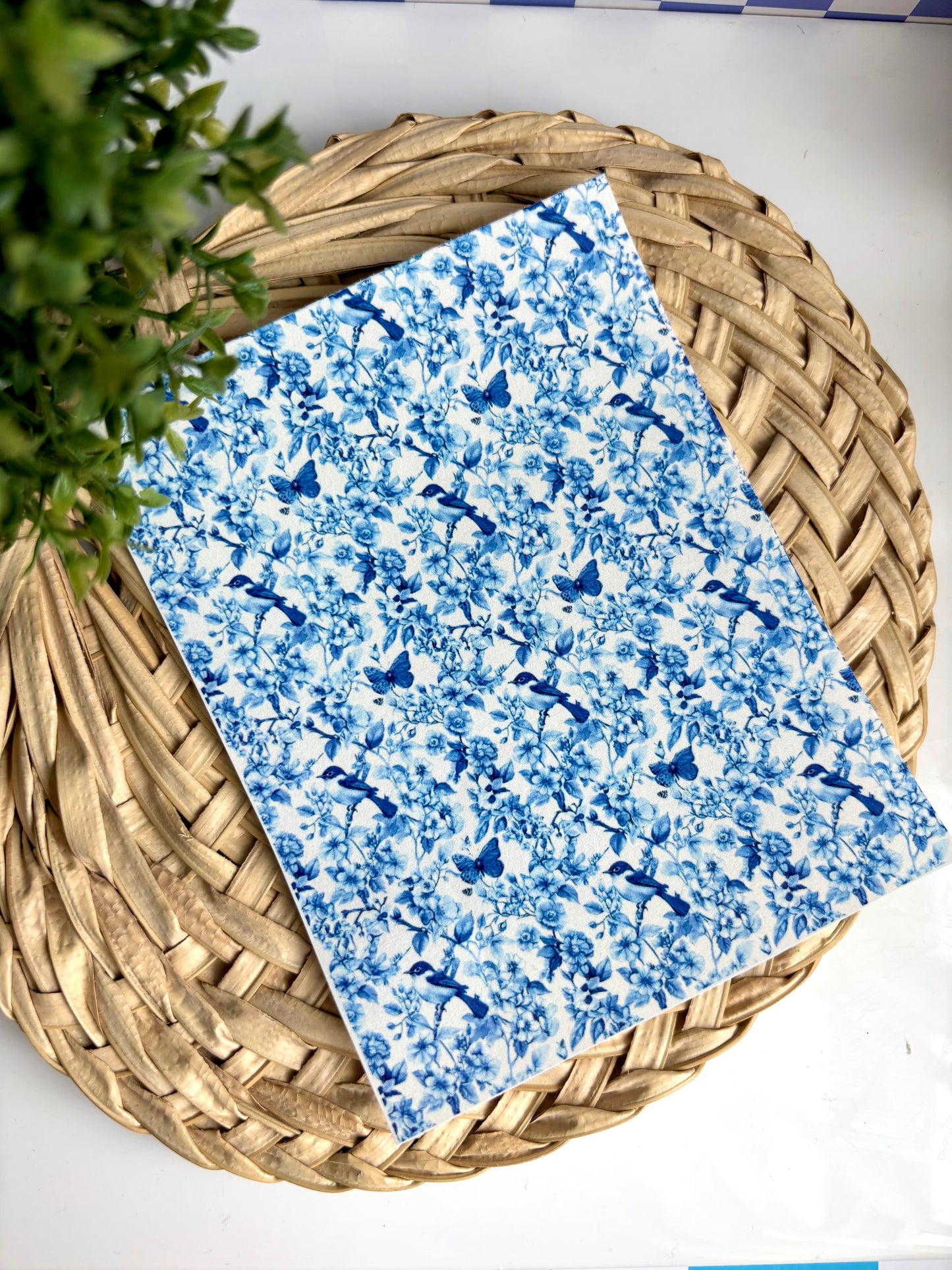 Butterfly Chinoiserie Transfer Paper