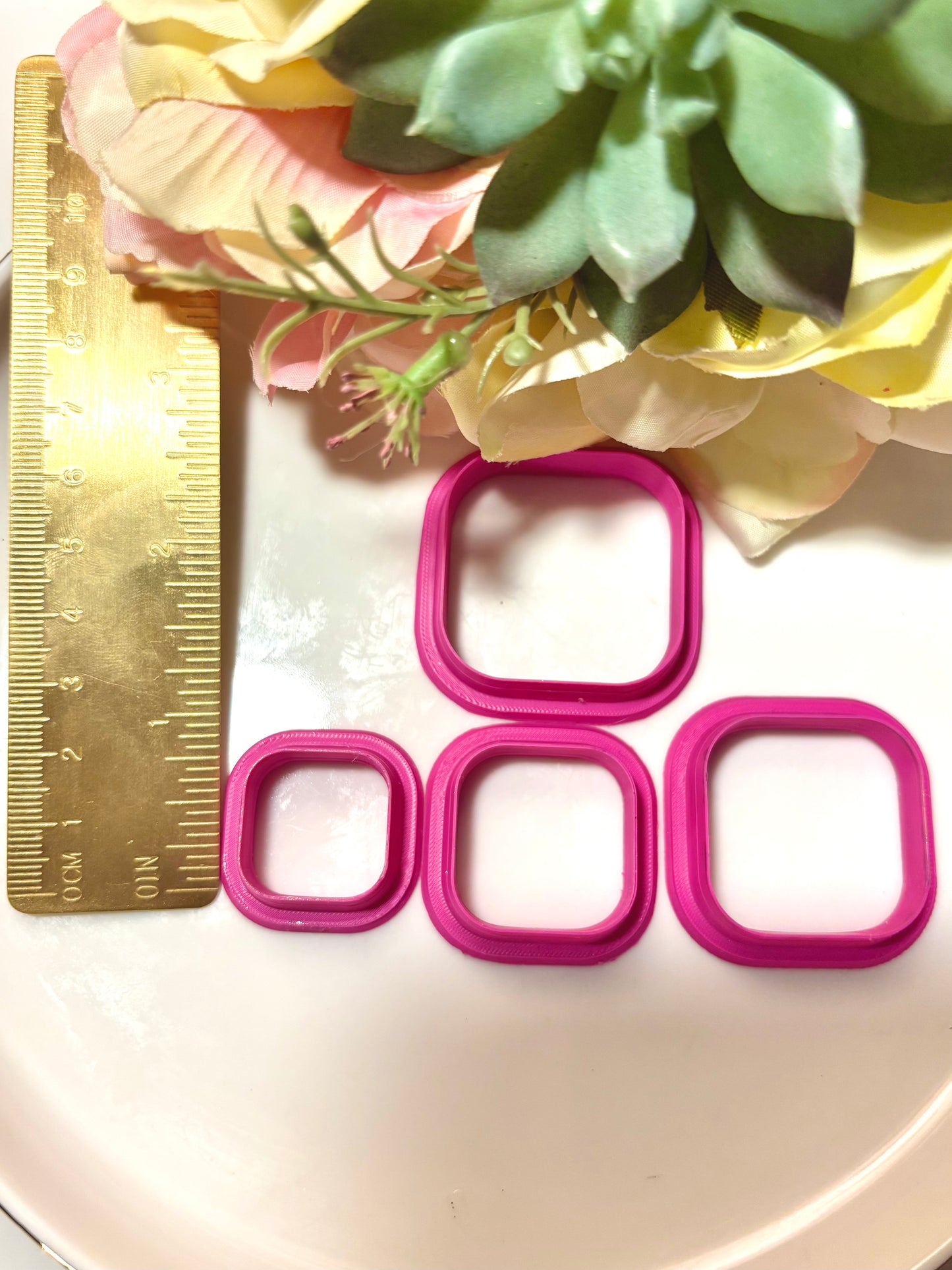 Bauble Collection- Rounded Square Cutters