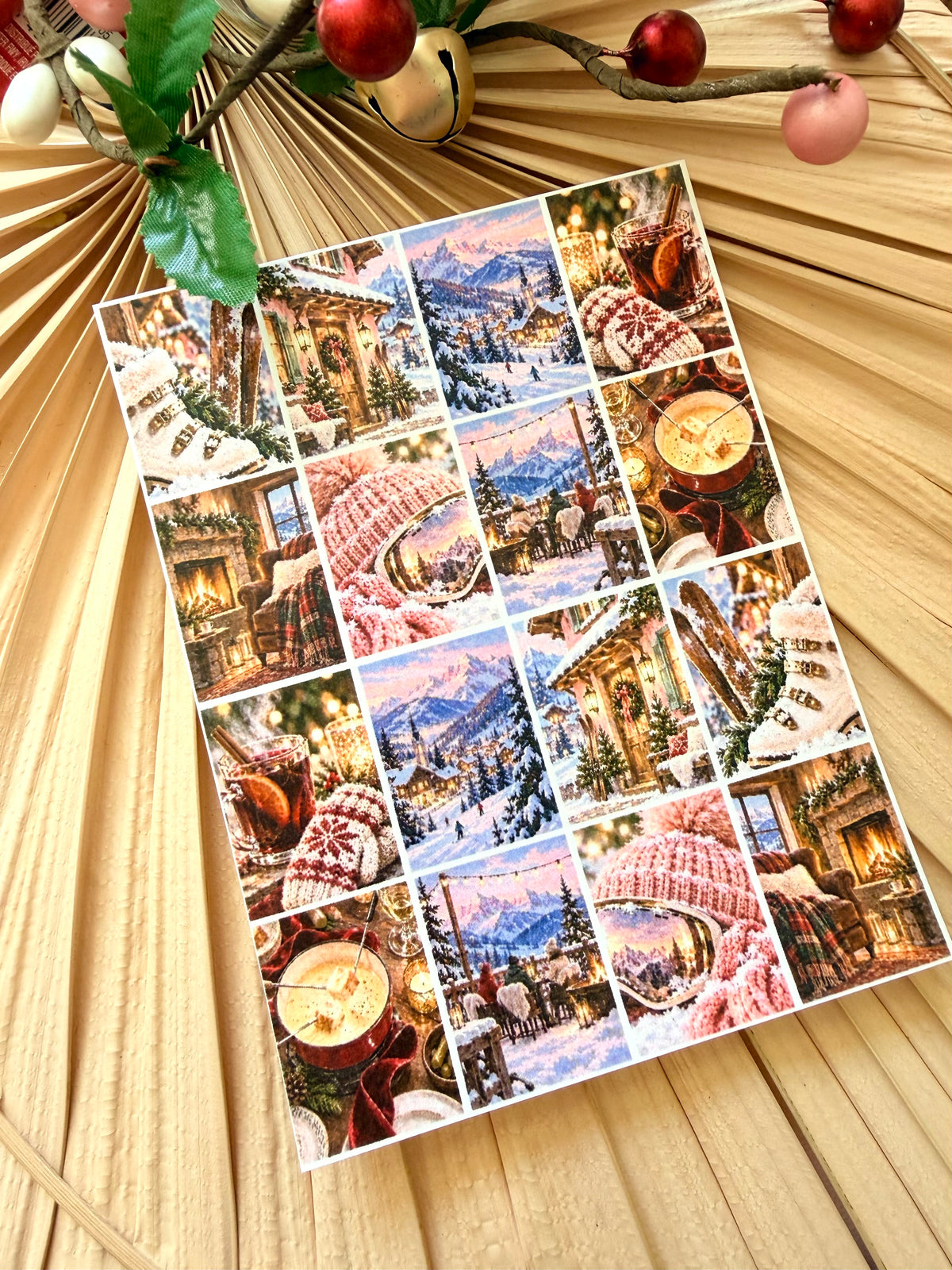 Alpine Adventure Tile Transfer Paper