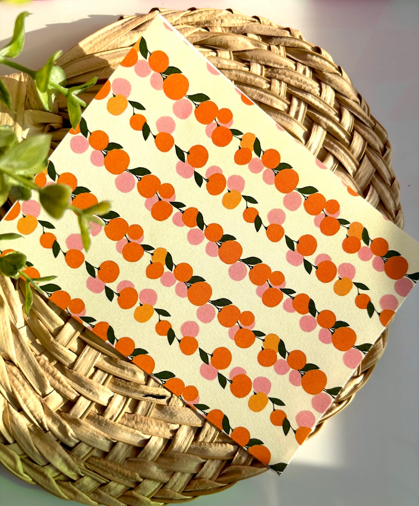 Cutie Cascade Transfer Paper