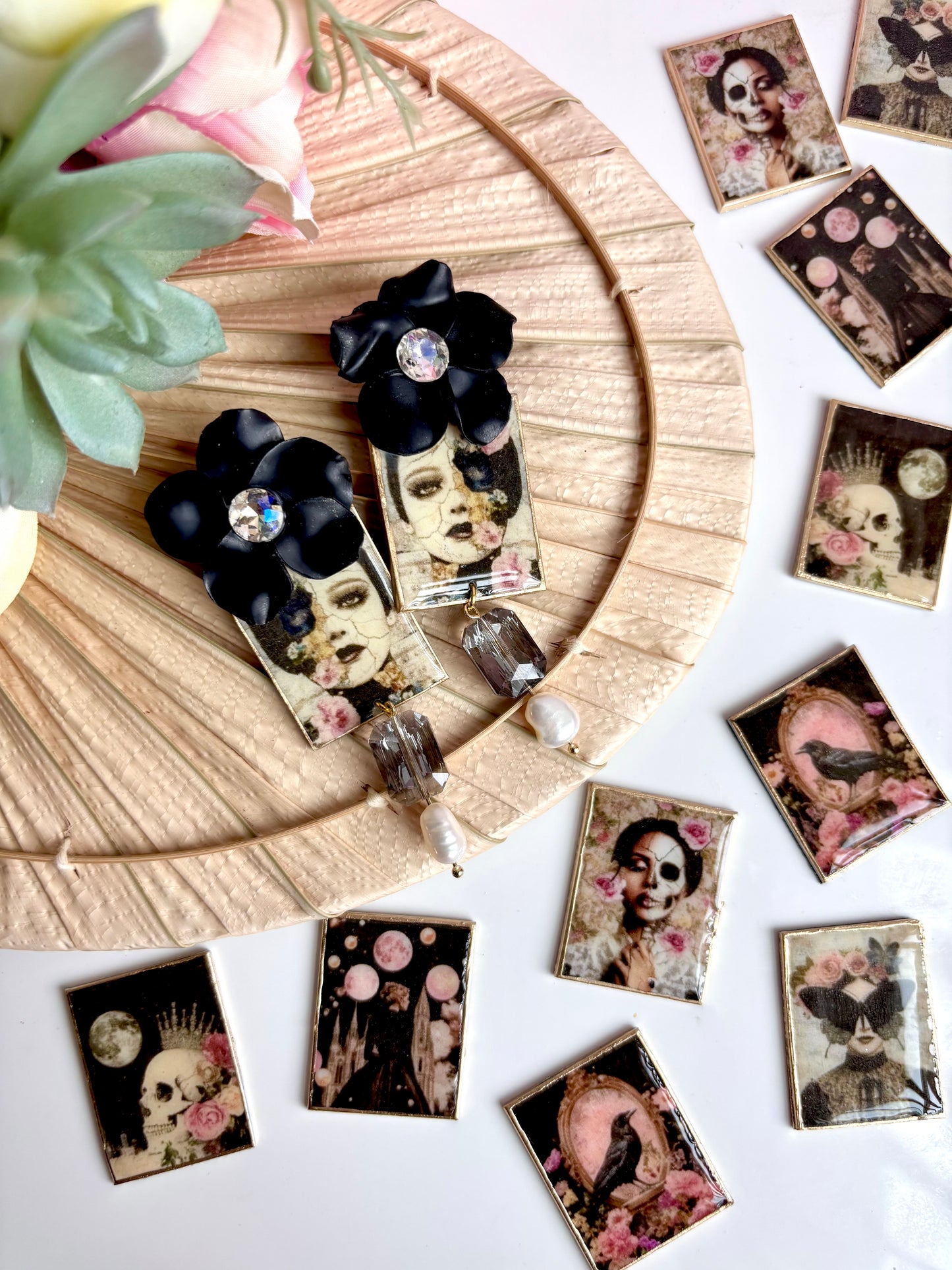 Victorian Goth Earring