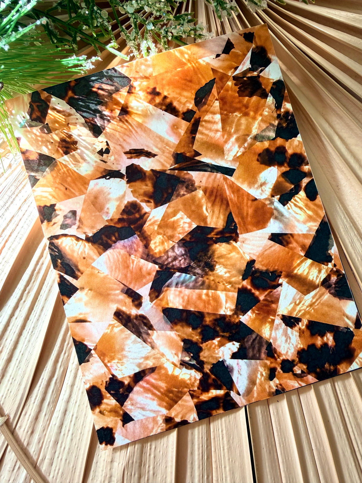 Tortoiseshell Collage Transfer Paper