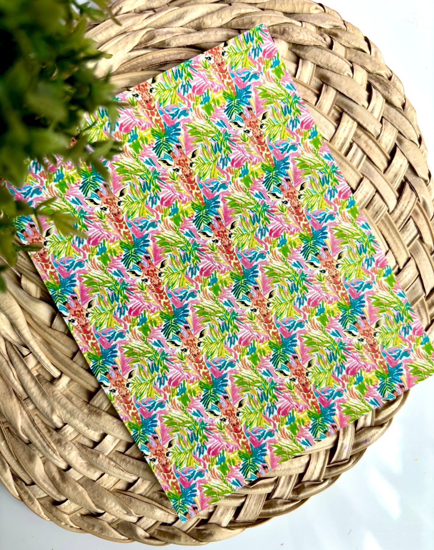 Giraffe Watercolor Transfer Paper