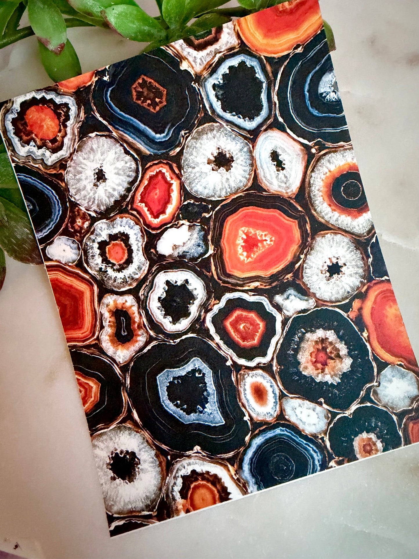 Halloween Agate Transfer Paper
