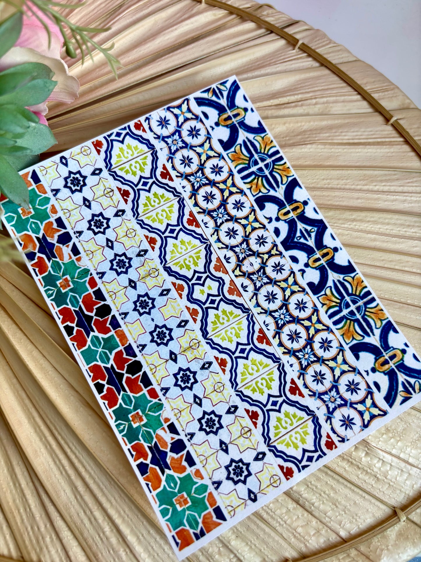 Tile Stripe Transfer Paper