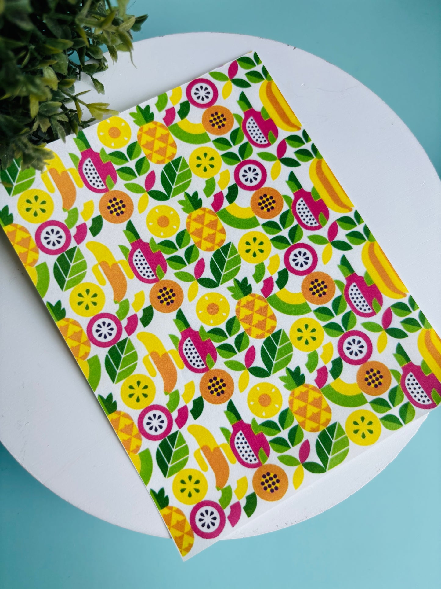 Geo Banana Transfer Paper