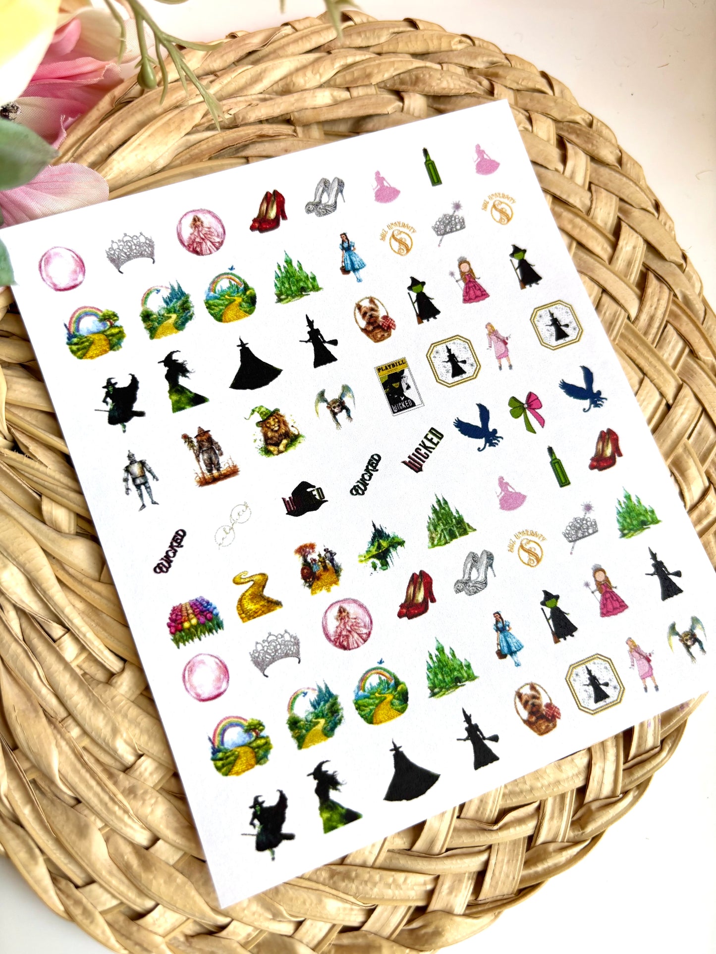 Emerald City Charms Transfer Paper