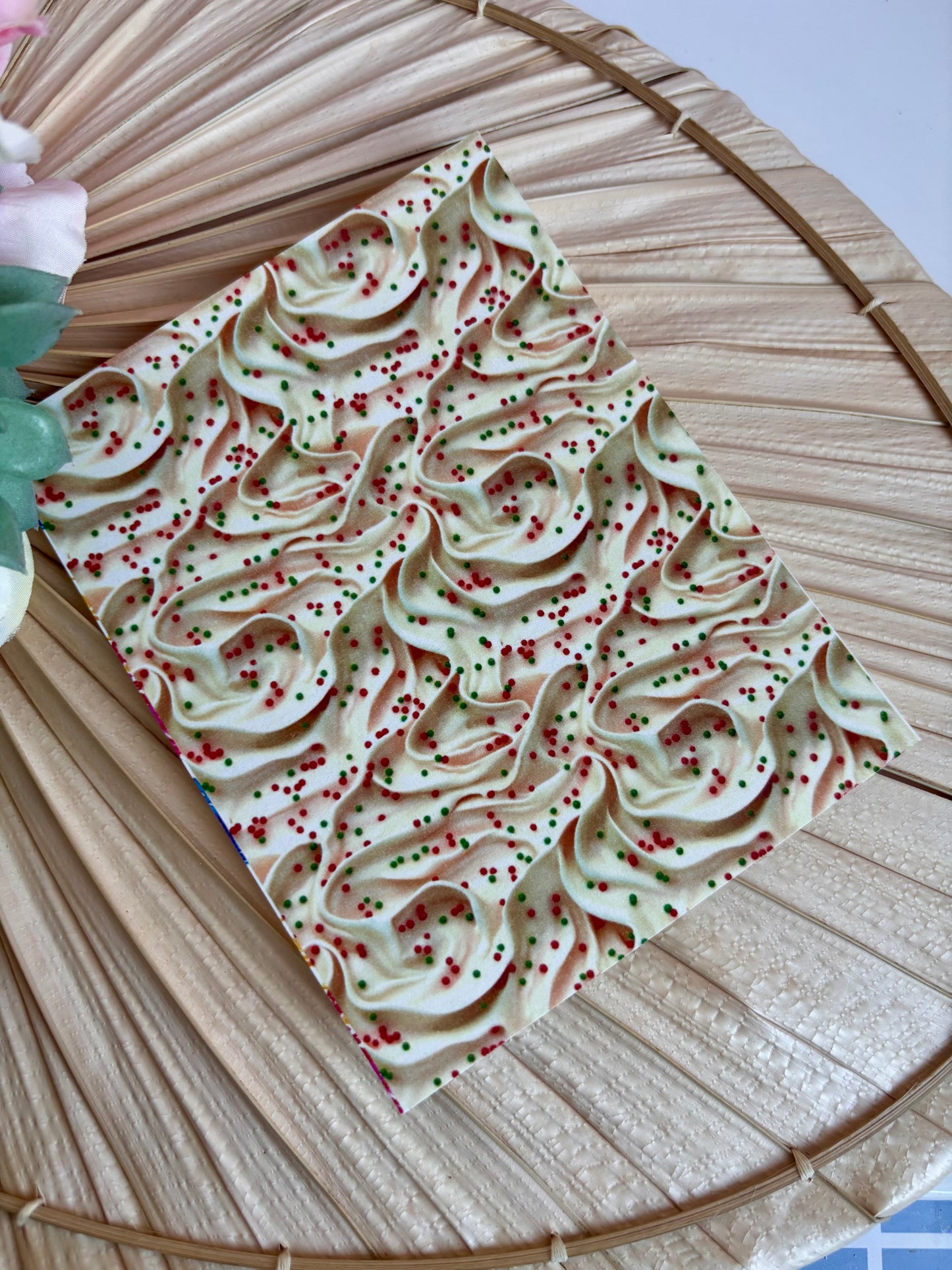 Christmas Frosting Transfer Paper