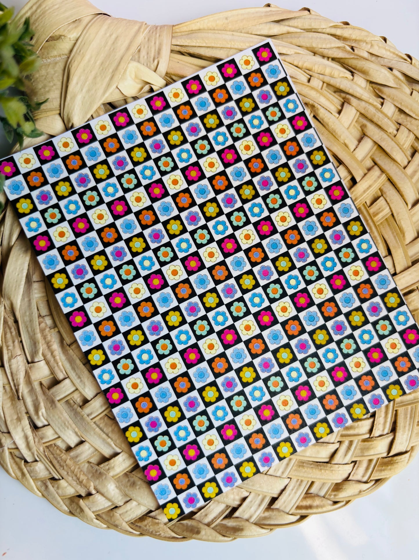 Small Funky Daisy Transfer Paper