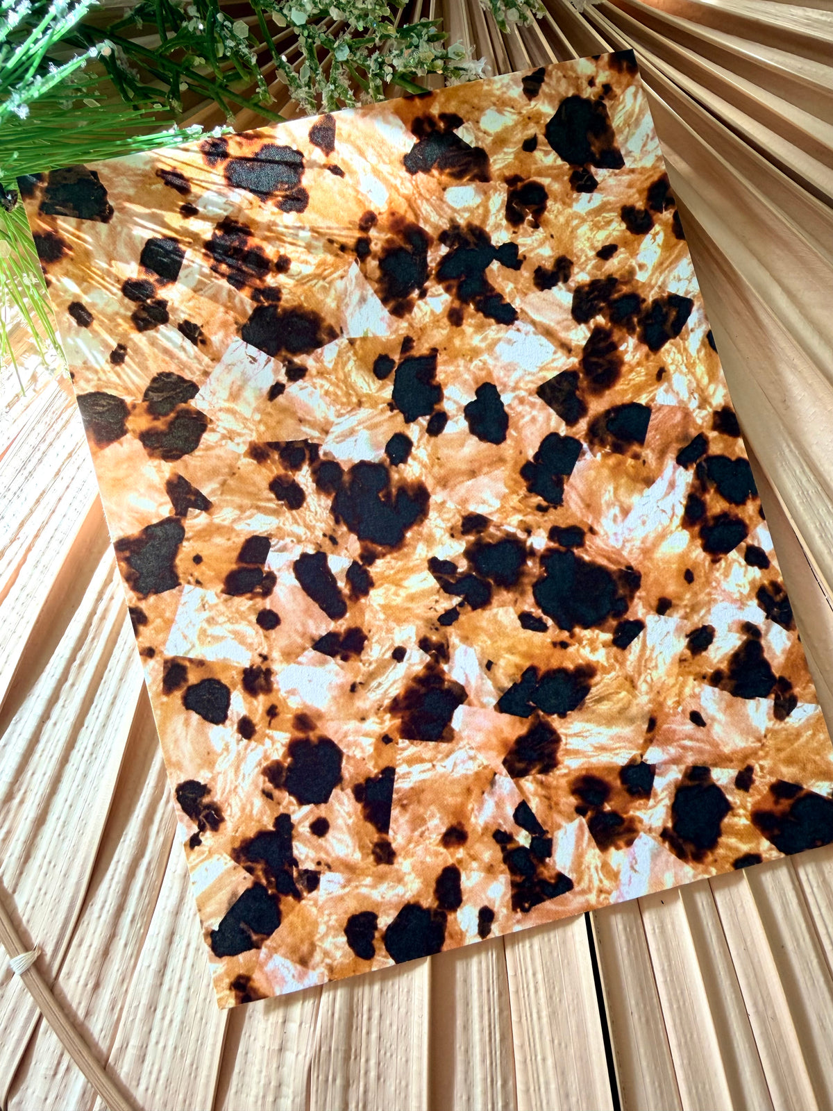 Abstract Tortoiseshell Transfer Paper