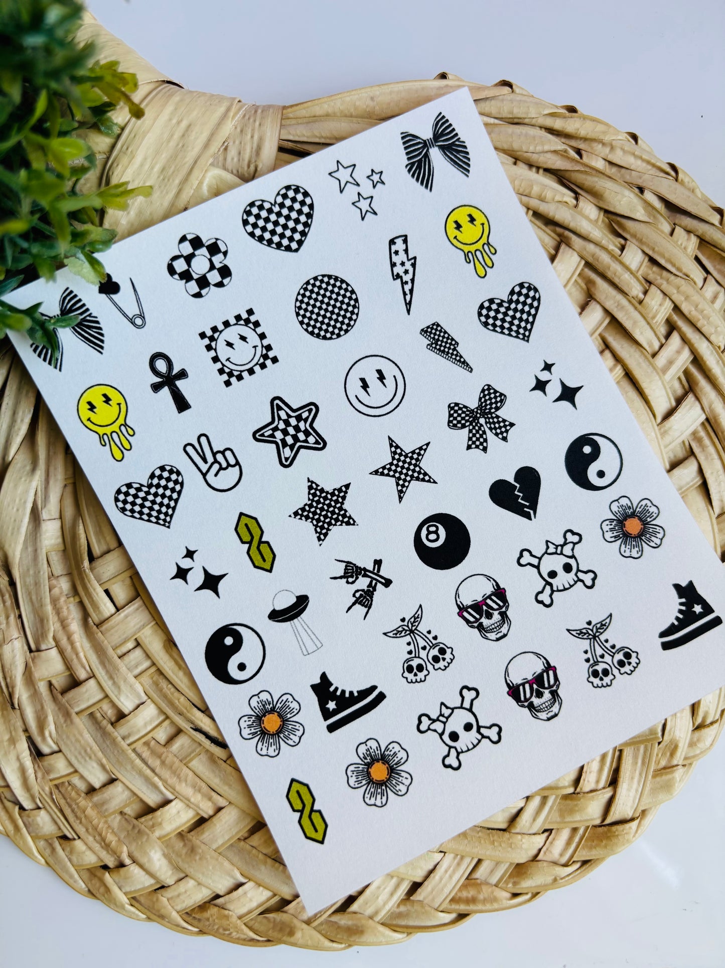 Punky Charms Transfer Paper