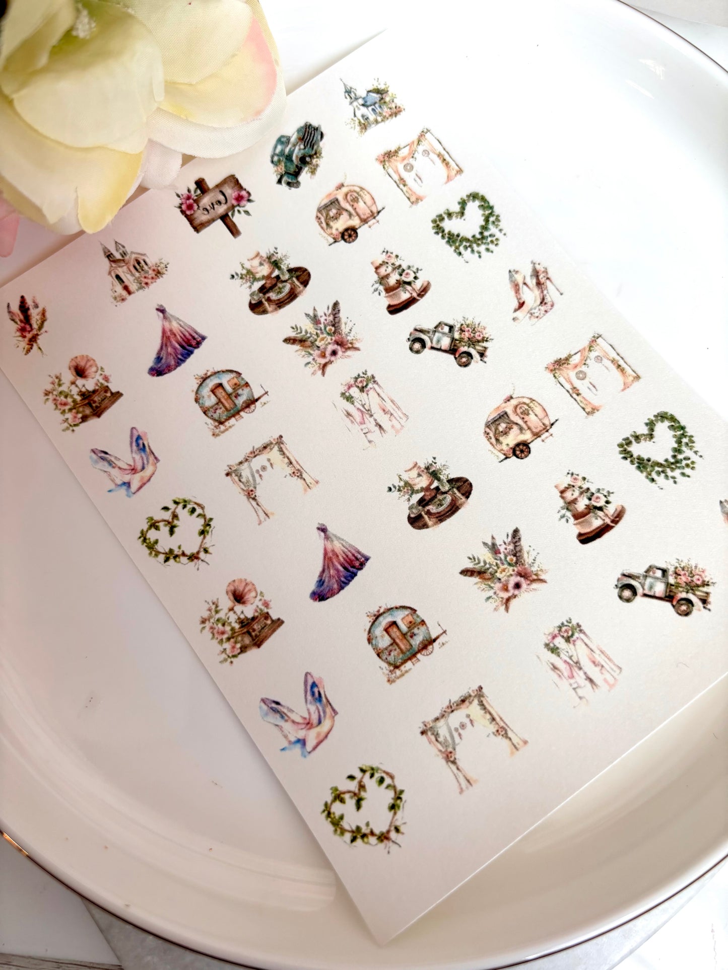 Boho Bridal Charm Paper