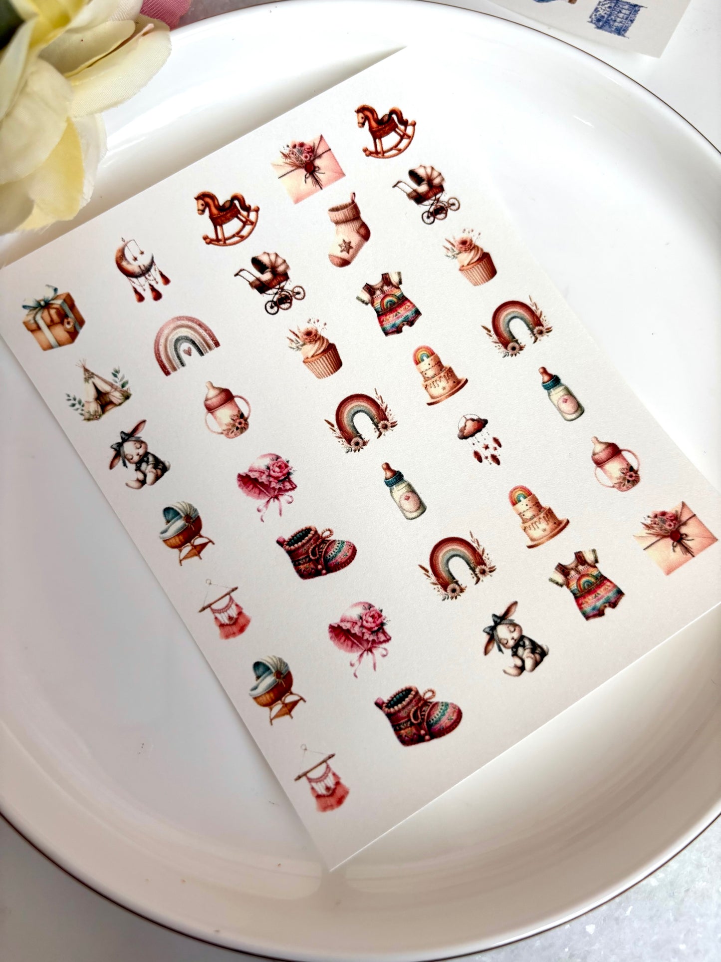 Boho Baby Charm Paper