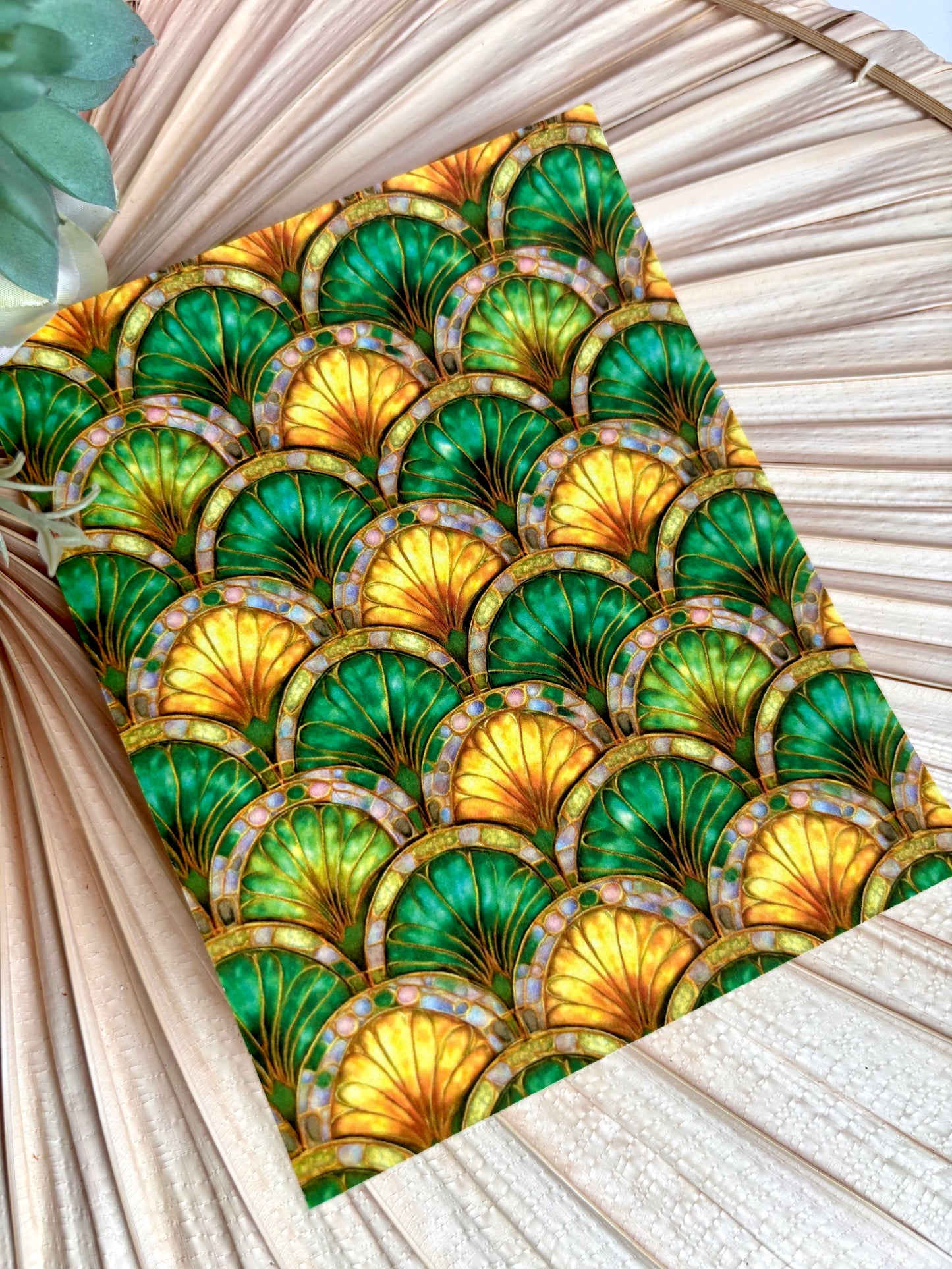 Emerald City Stained Glass Transfer Paper