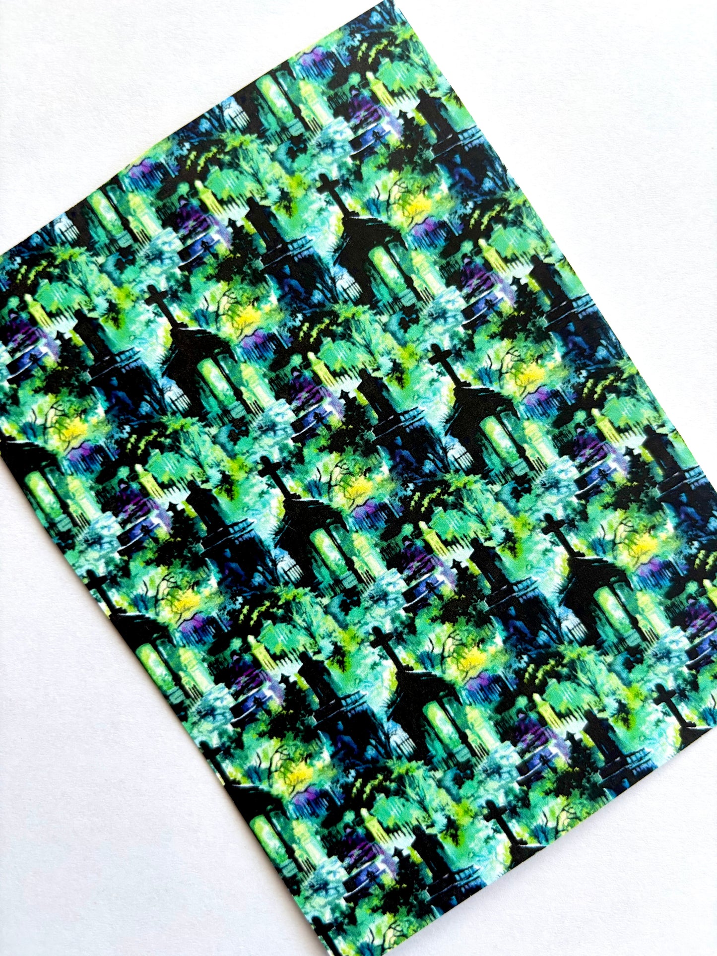 Graveyard Green Transfer Paper