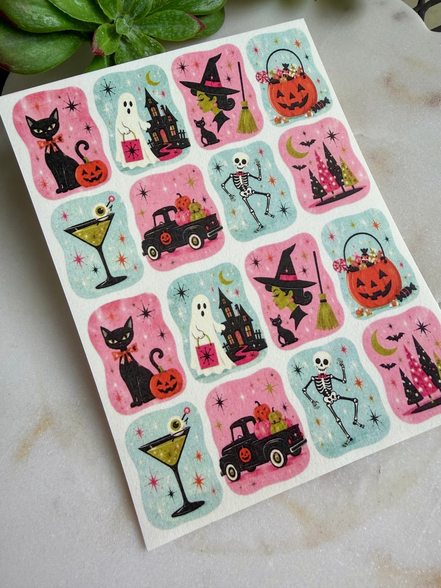 MCM Halloween Transfer Paper