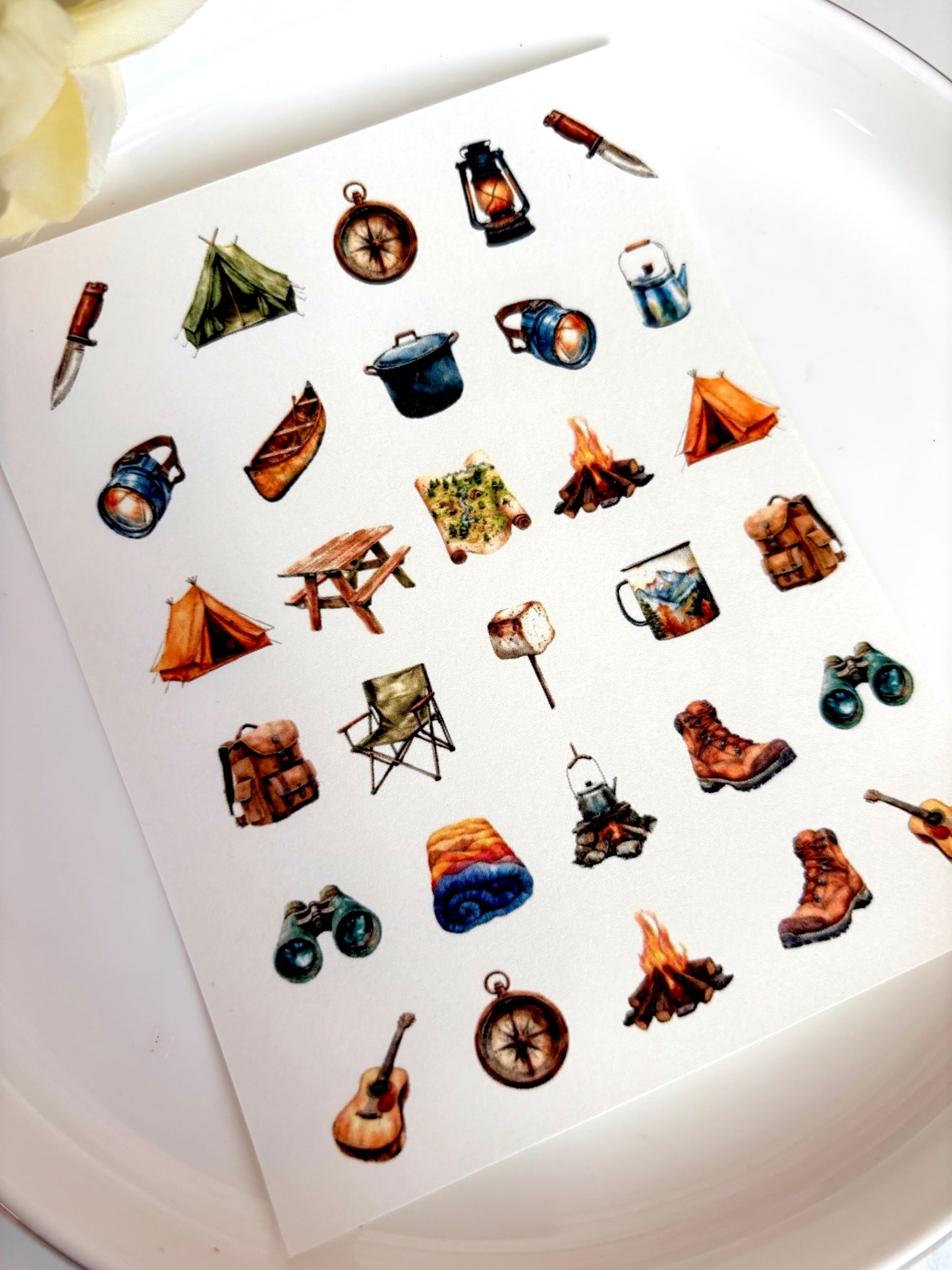 Camping Charm Transfer