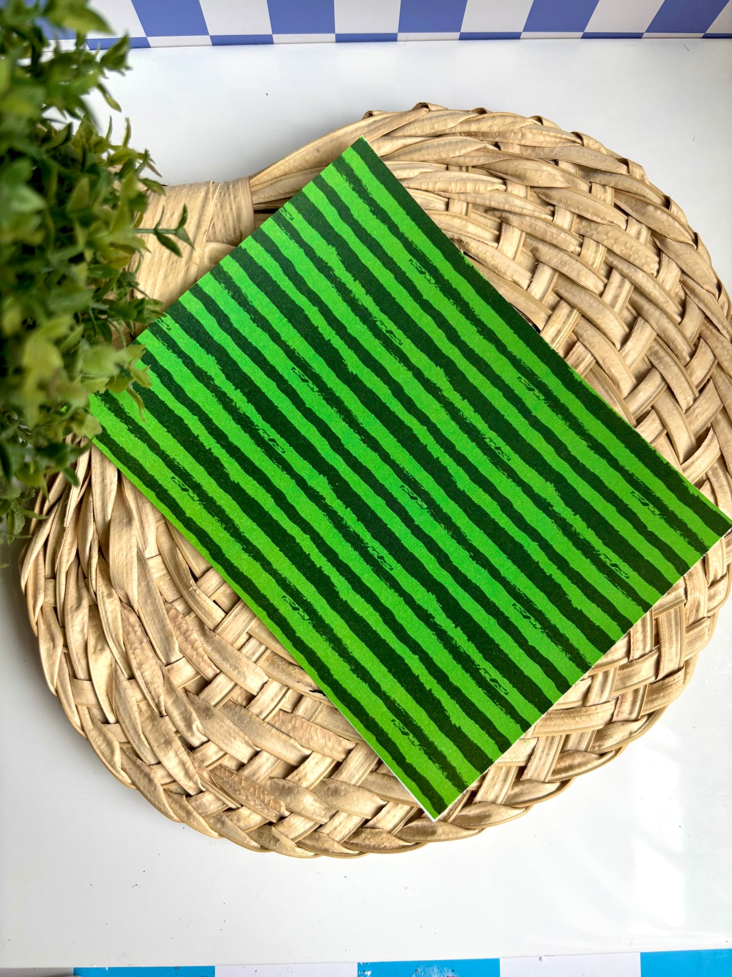 Melon Rind Transfer Paper