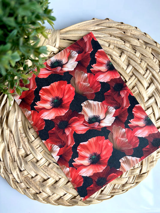 Perfect Poppies Transfer Paper