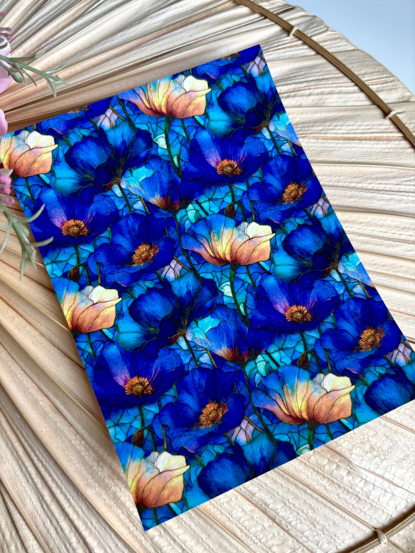 Blue Poppy SG Transfer Paper