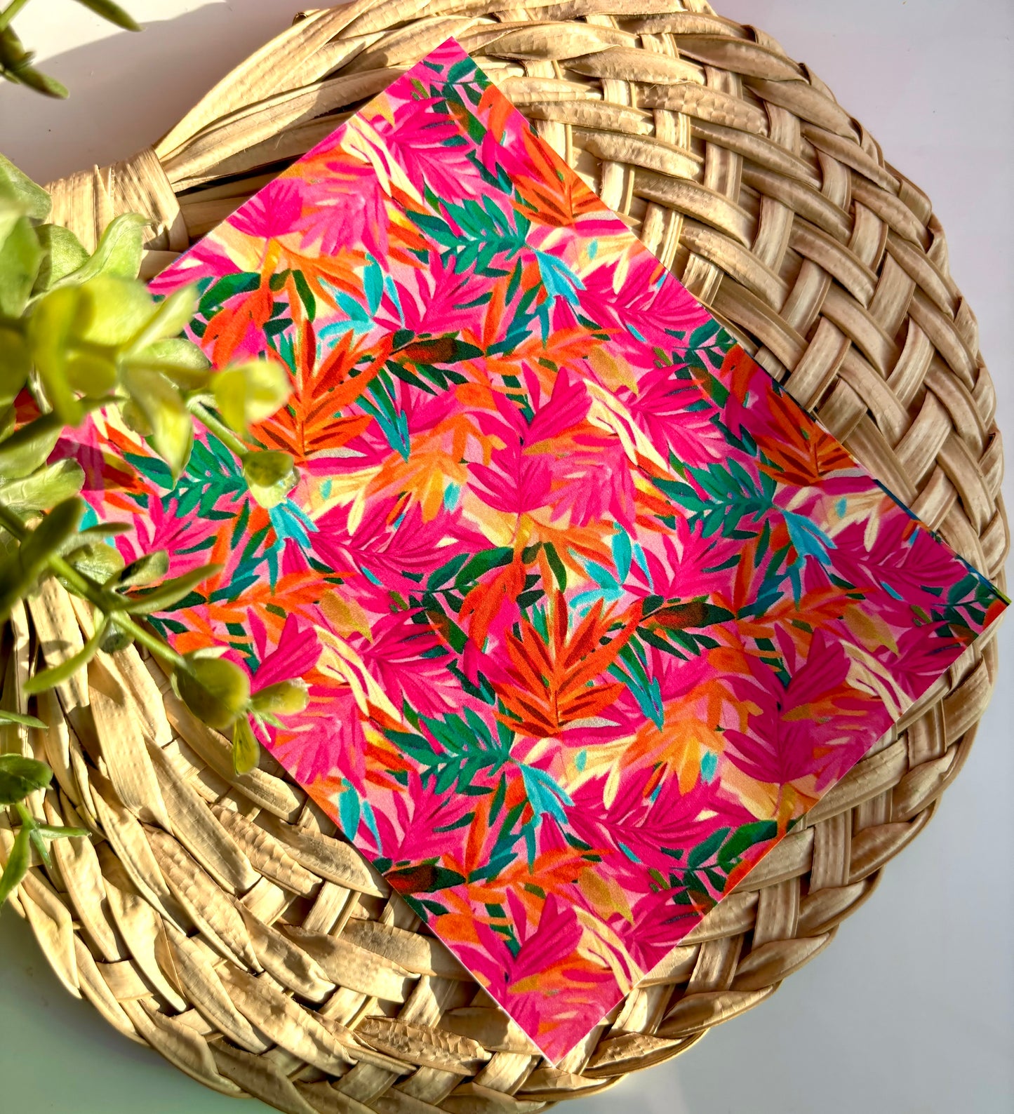 Pinky Tropical Transfer Paper