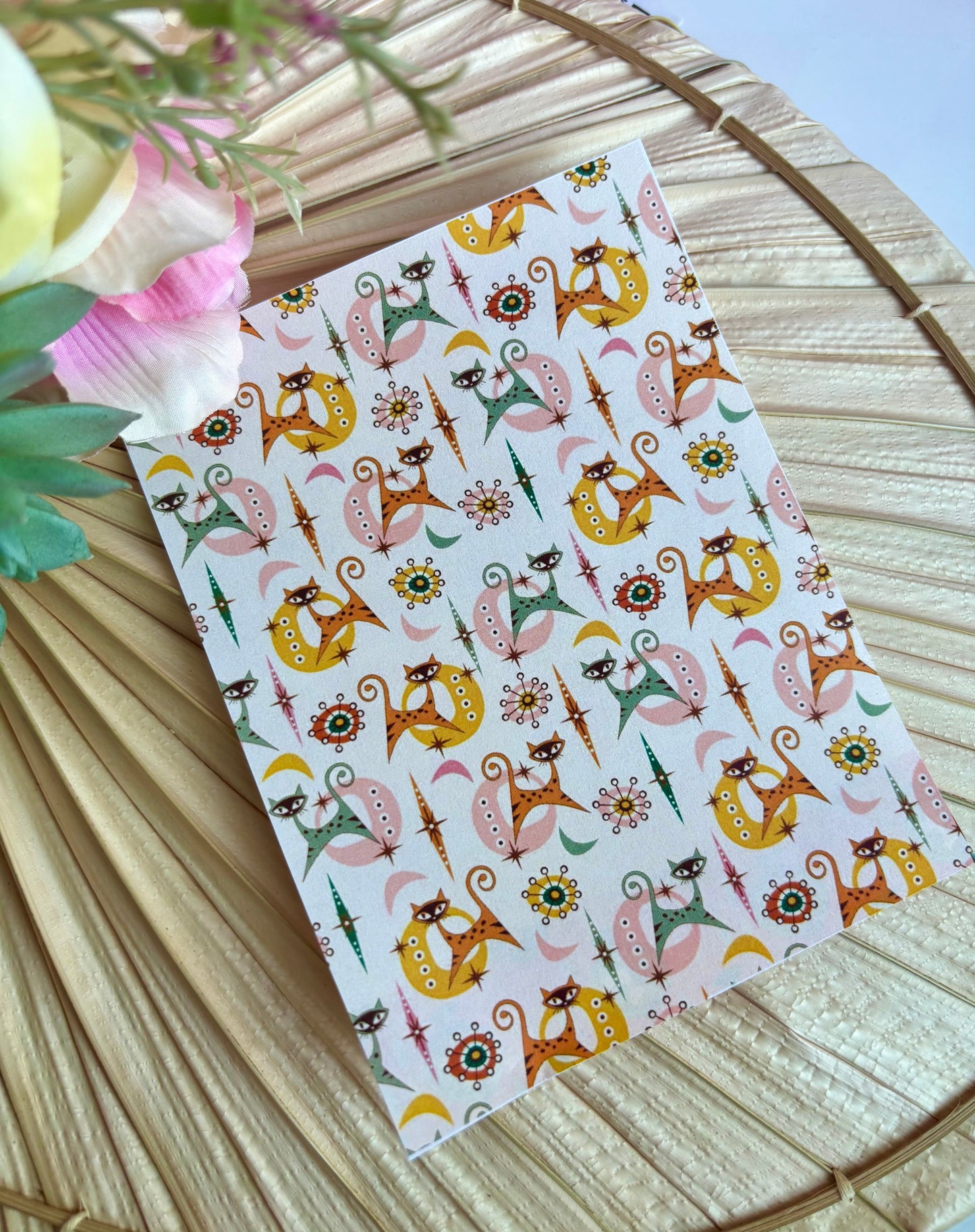 Dazzle Kitty Ivory Transfer Paper