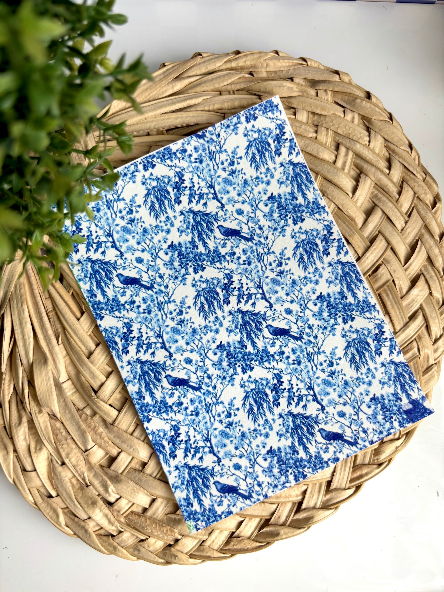 Willow Chinoiserie Transfer Paper