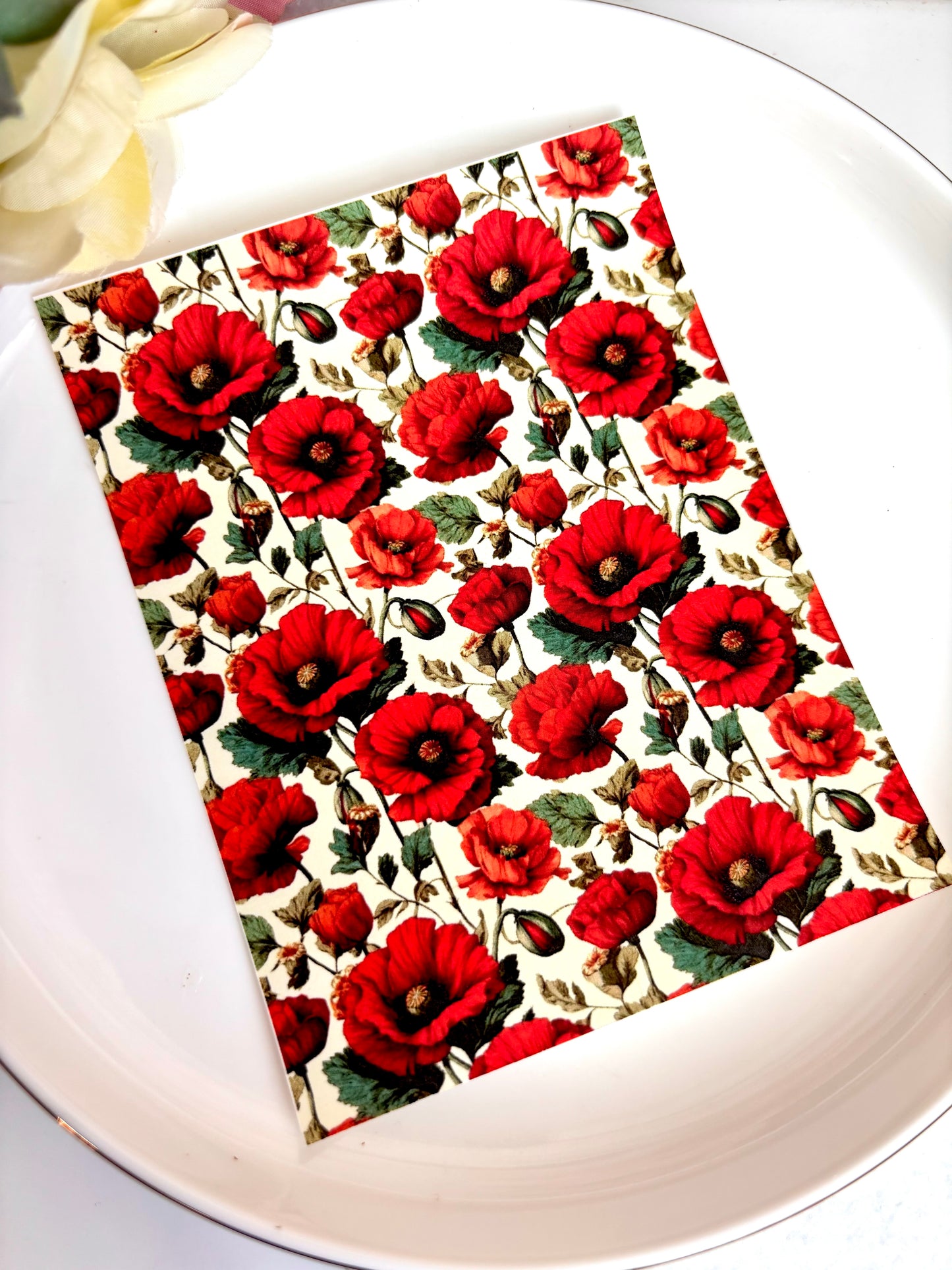 Alice Poppy Transfer Paper