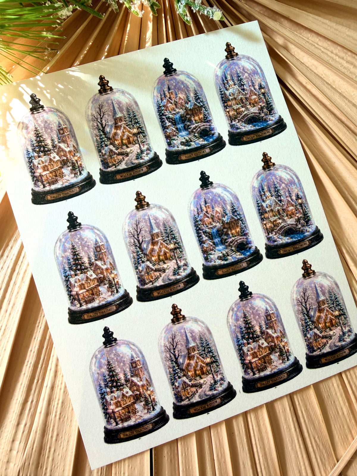 Christmas Village Transfer Papers