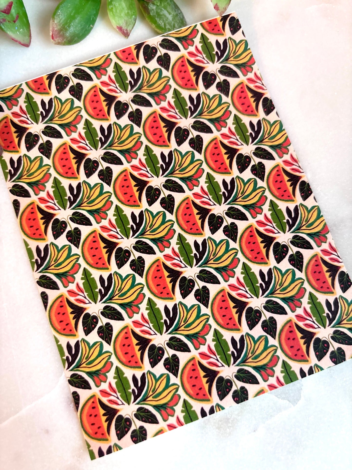 Fruity Tropical Transfer Paper