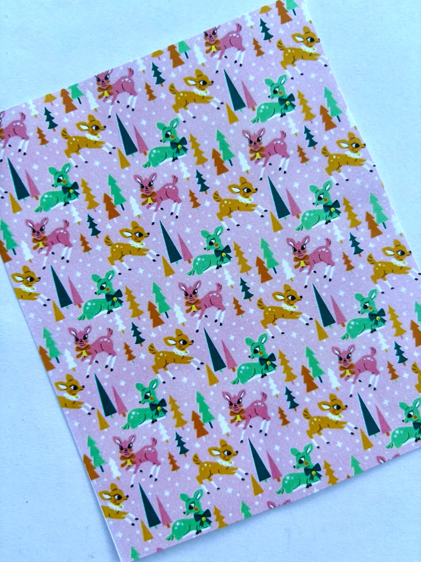 Vintage Reindeer Transfer Paper