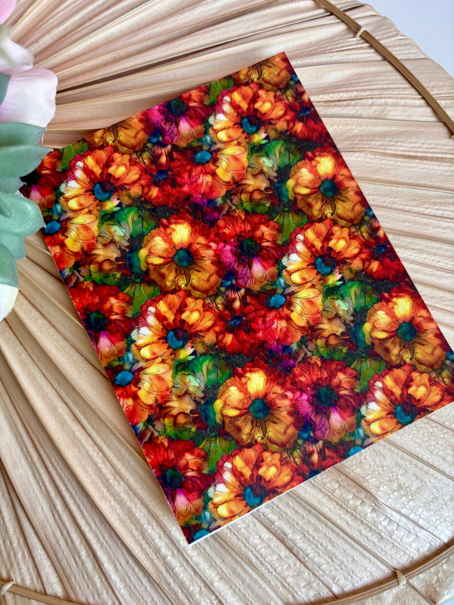 Watercolor Mums Transfer Papers