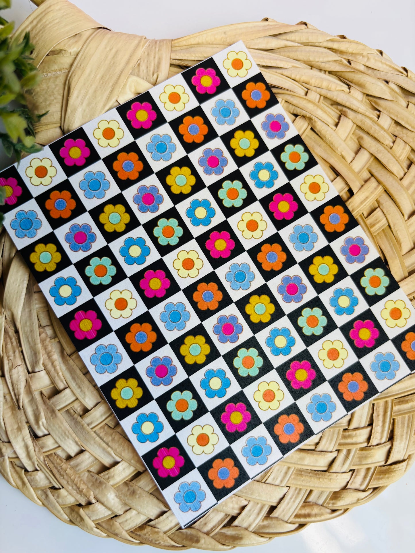 Funky Daisy Transfer Paper