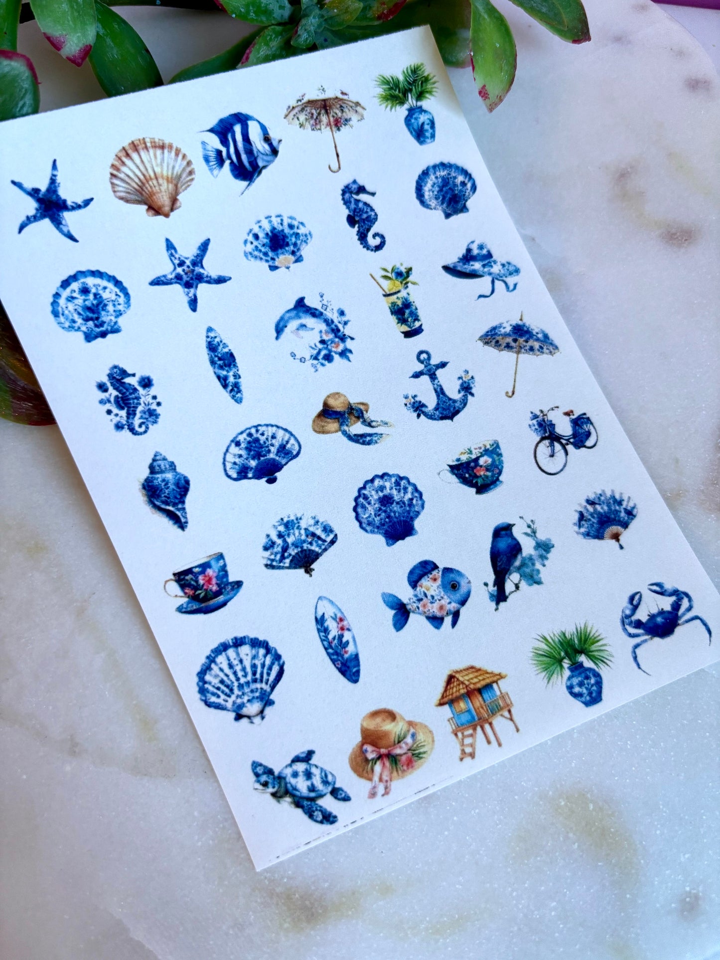 Toile Summer Charm Transfer Paper
