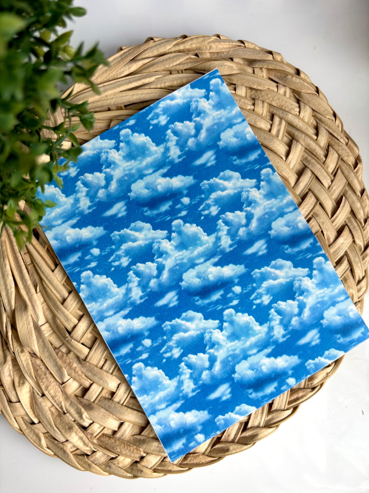 Cloudy Sky Transfer Paper