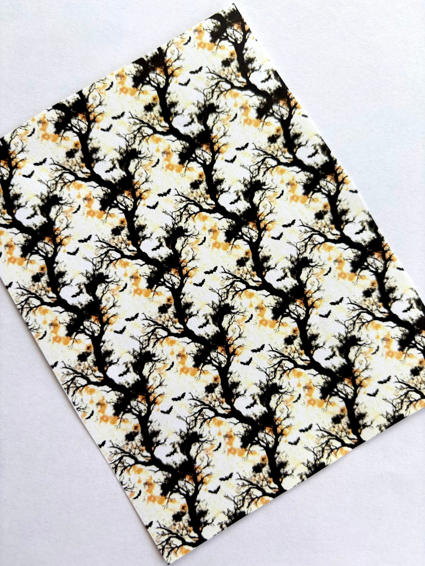 Spooky Tree Transfer Paper